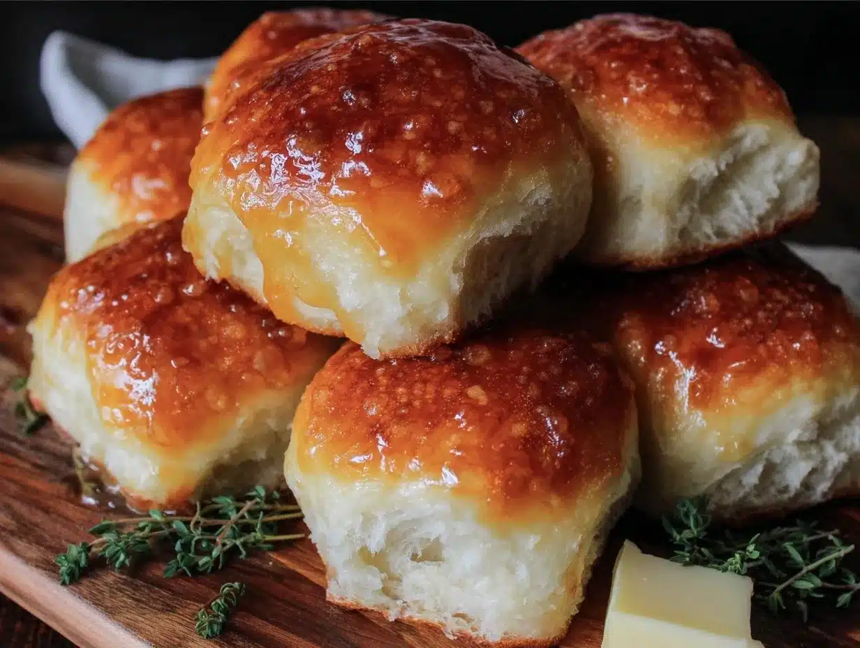 buttery brioche dinner rolls preparation steps