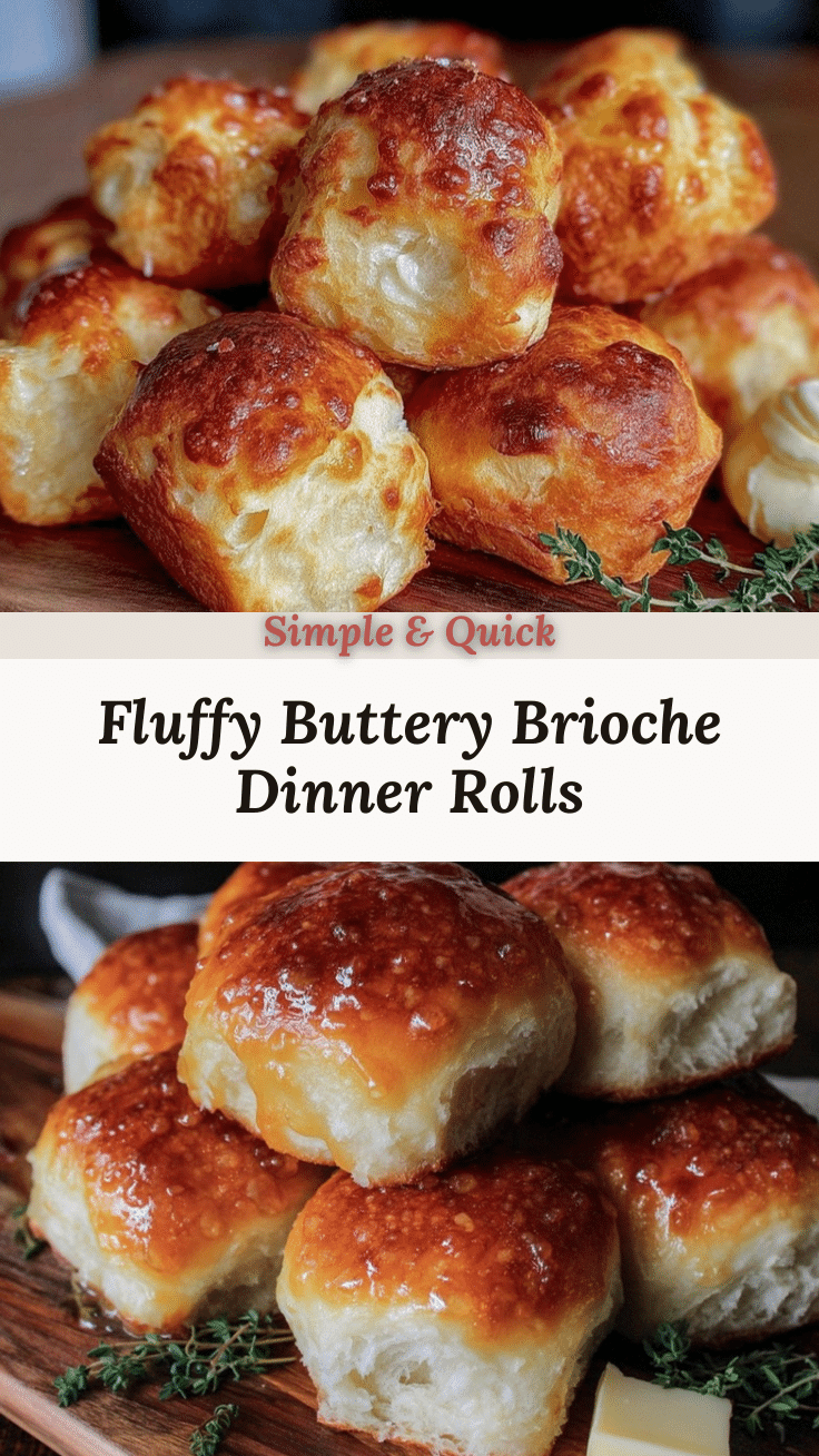 buttery brioche dinner rolls recipe