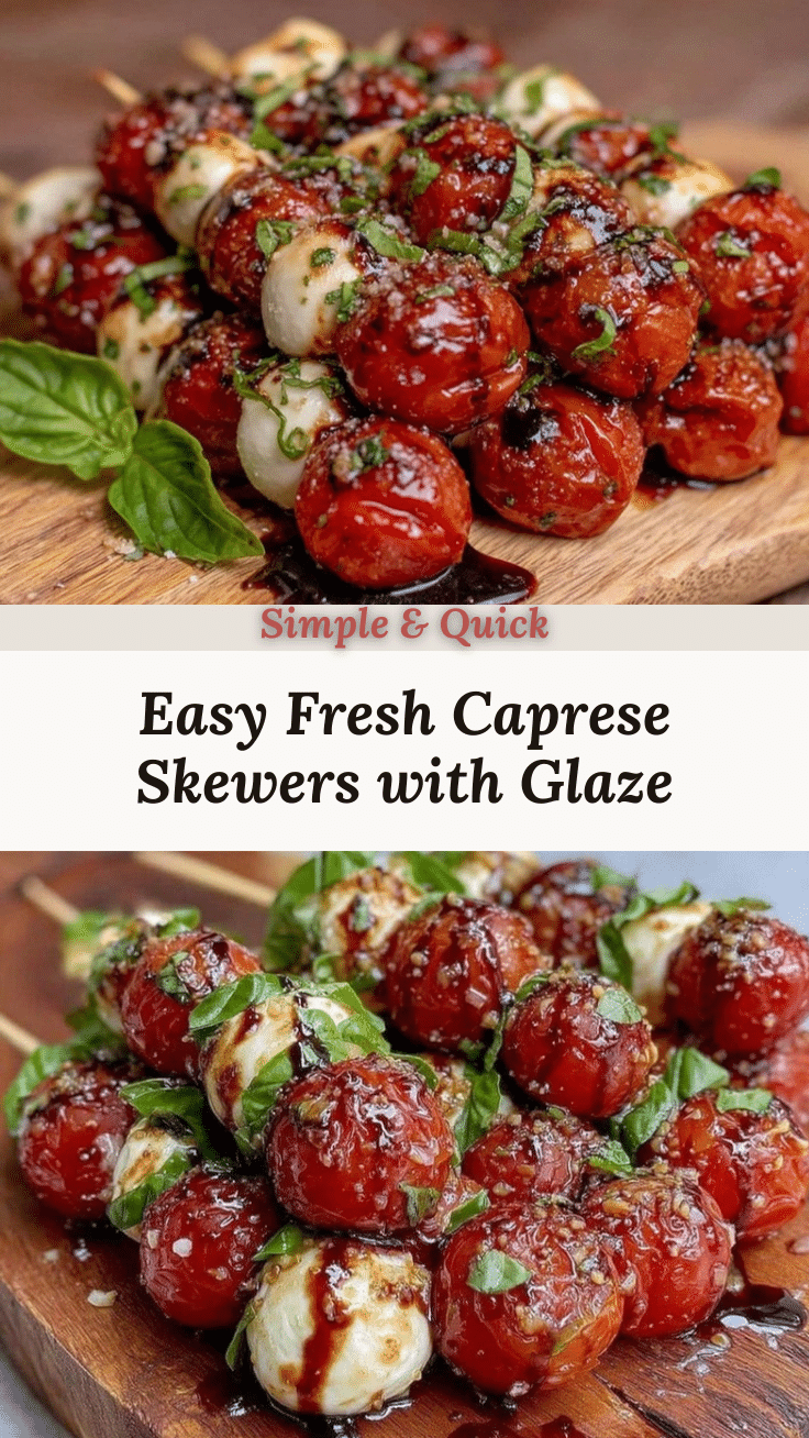 Caprese Skewers recipe