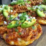 chicken tinga tostadas - featured image