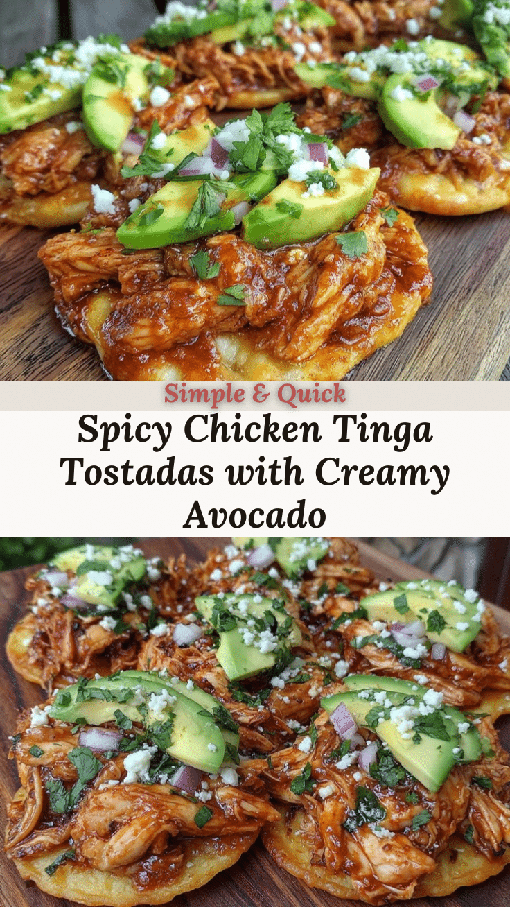chicken tinga tostadas recipe