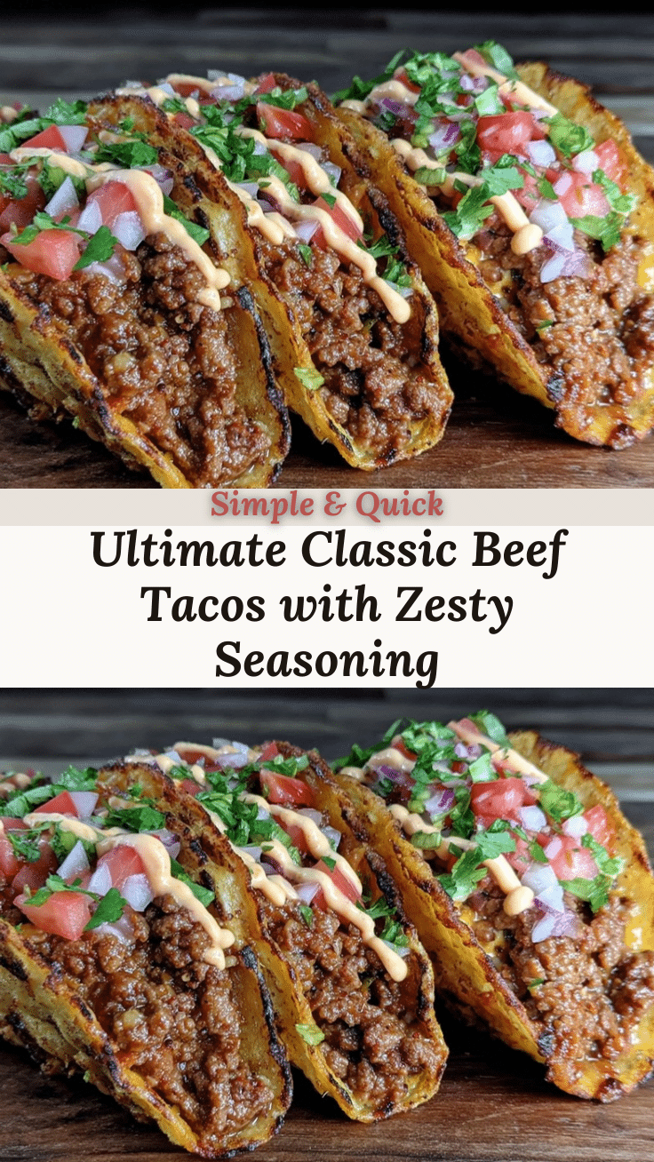 classic beef tacos recipe