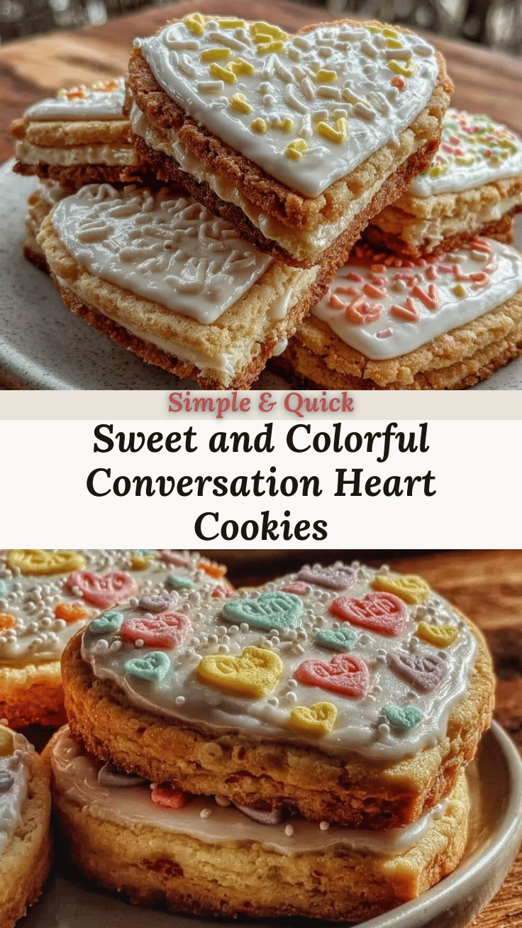 conversation heart sugar cookies recipe