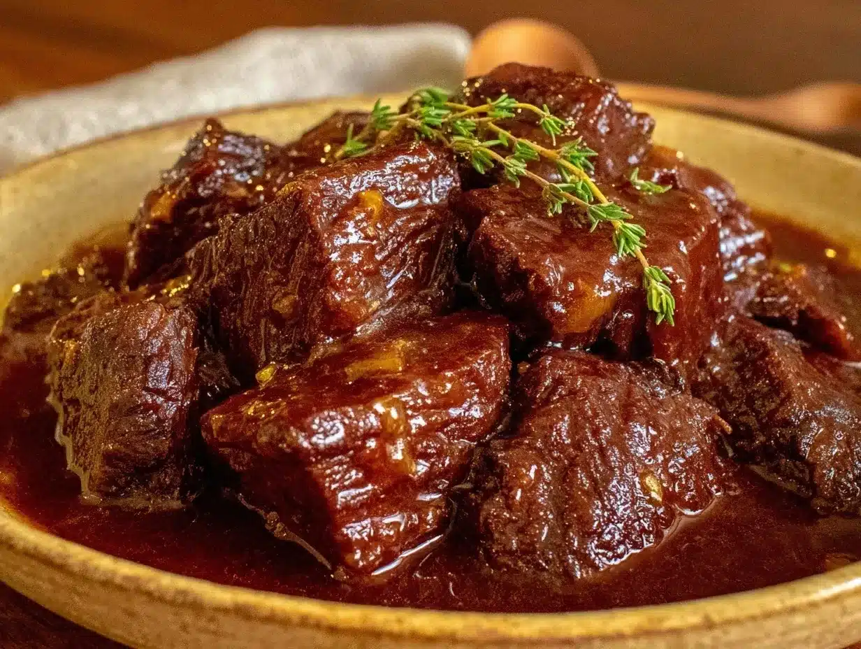 cozy crockpot beef tips preparation steps