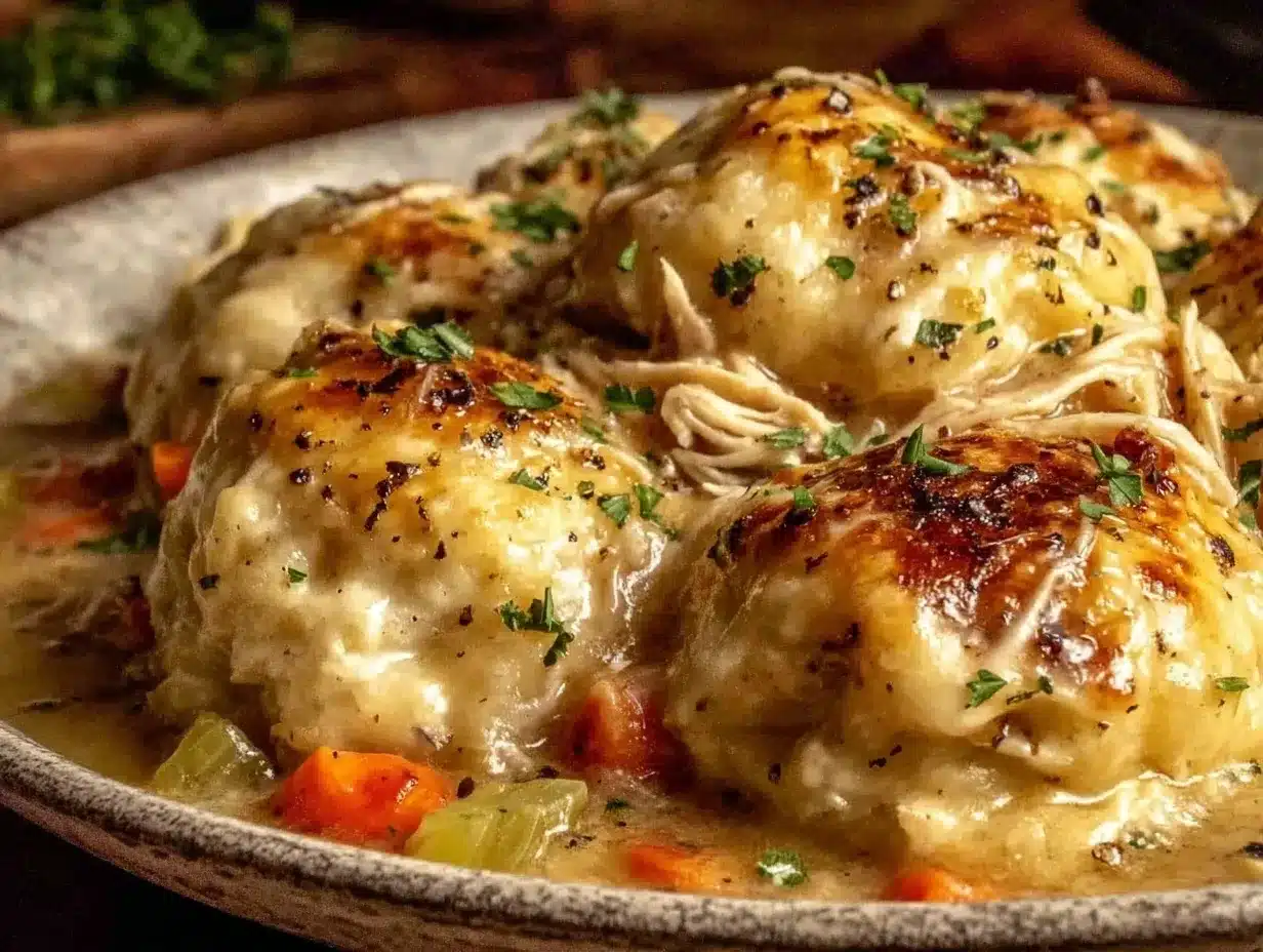 cozy crockpot chicken and dumplings preparation steps