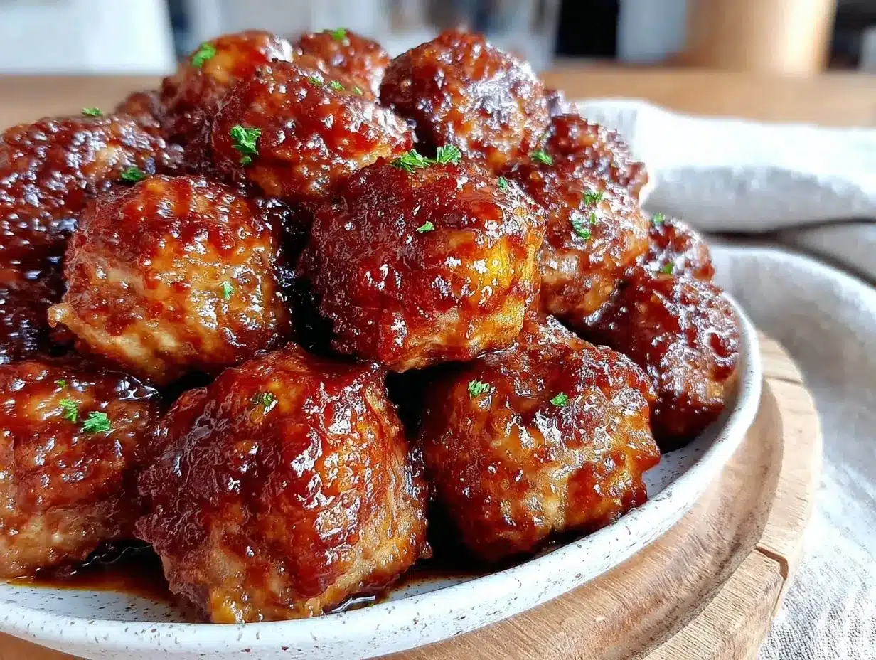 cozy crockpot honey garlic meatballs preparation steps