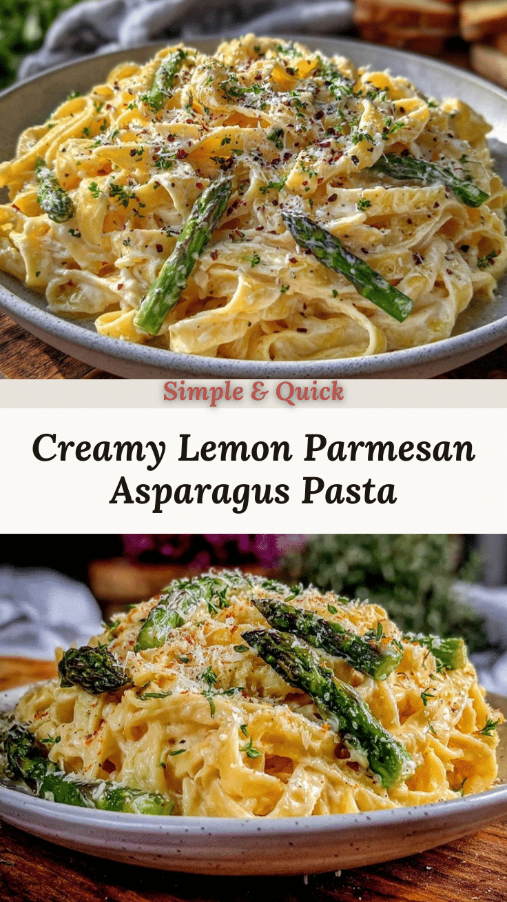 creamy asparagus pasta recipe