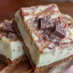 Creamy Baileys Irish Cream Cheesecake Bars - featured image