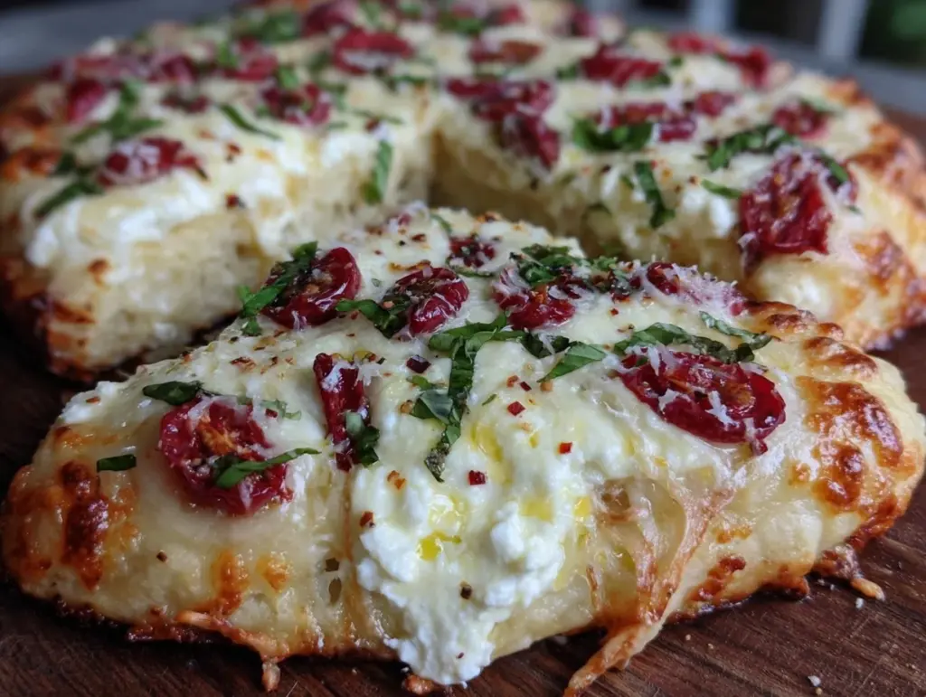 Creamy Burrata Margherita Pizza - featured image
