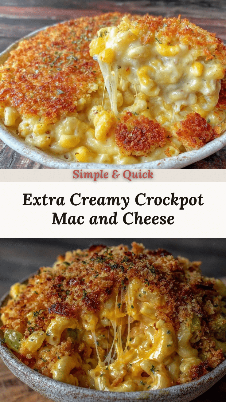 creamy crockpot mac and cheese recipe