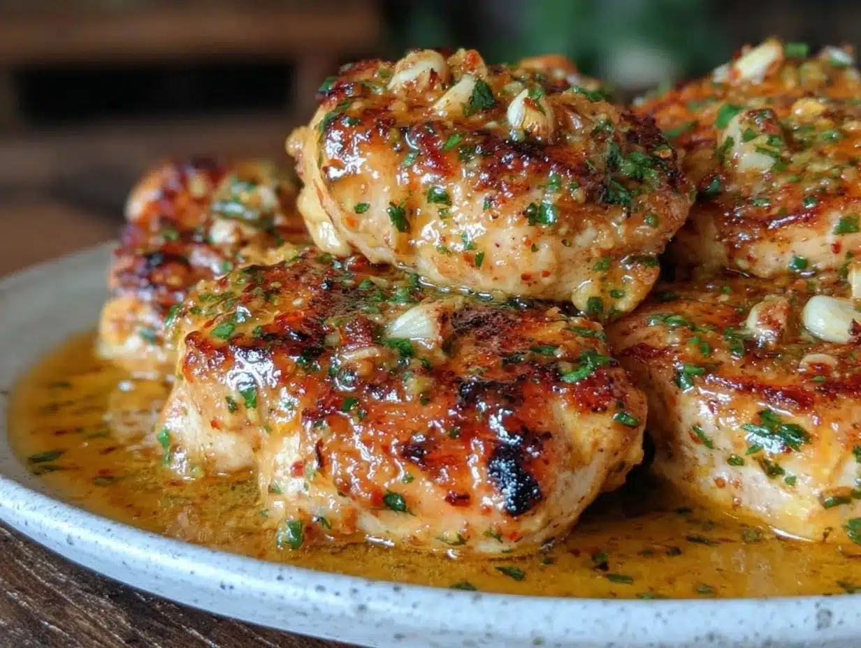 creamy garlic butter chicken preparation steps