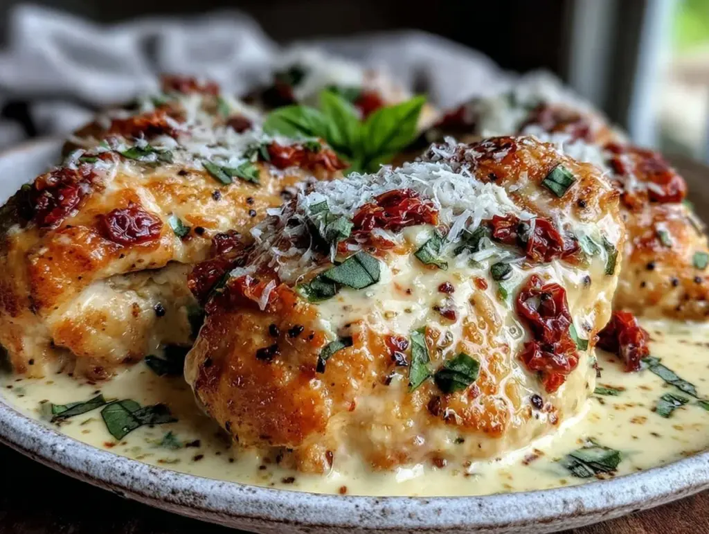 creamy marry me chicken - featured image