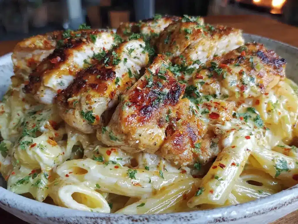 creamy one-pot cajun chicken pasta - featured image