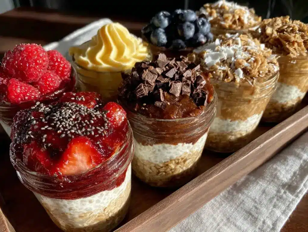 creamy overnight oats recipe - featured image