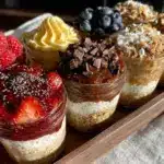 creamy overnight oats recipe - featured image