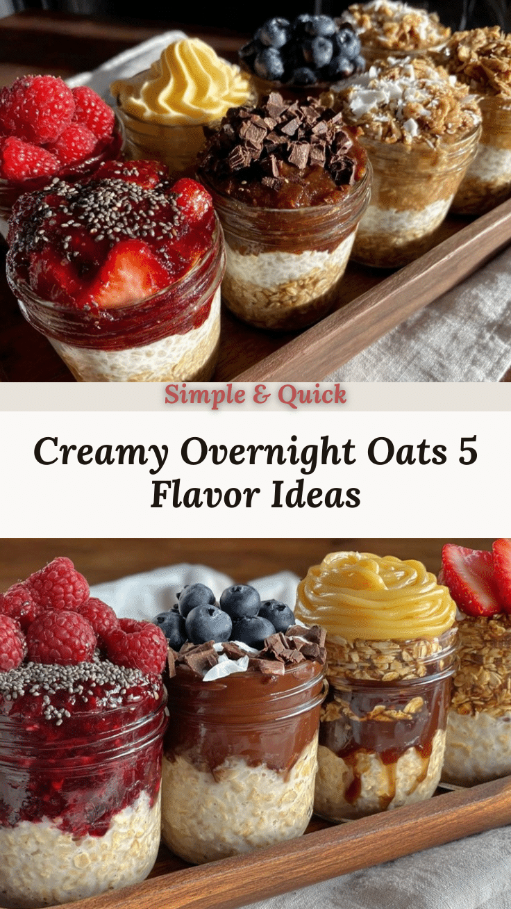 creamy overnight oats recipe recipe