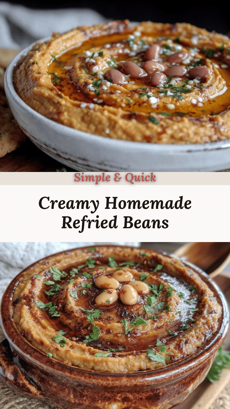 creamy refried beans from scratch recipe
