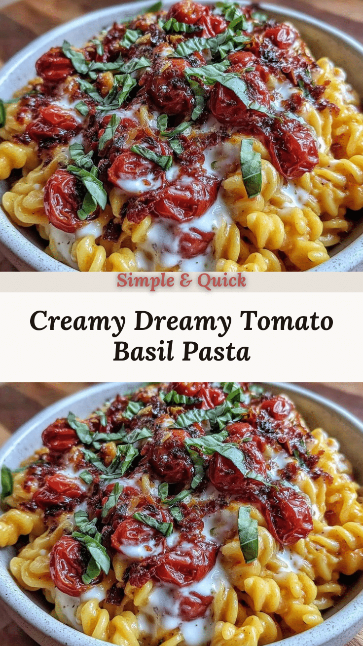 creamy tomato basil pasta recipe