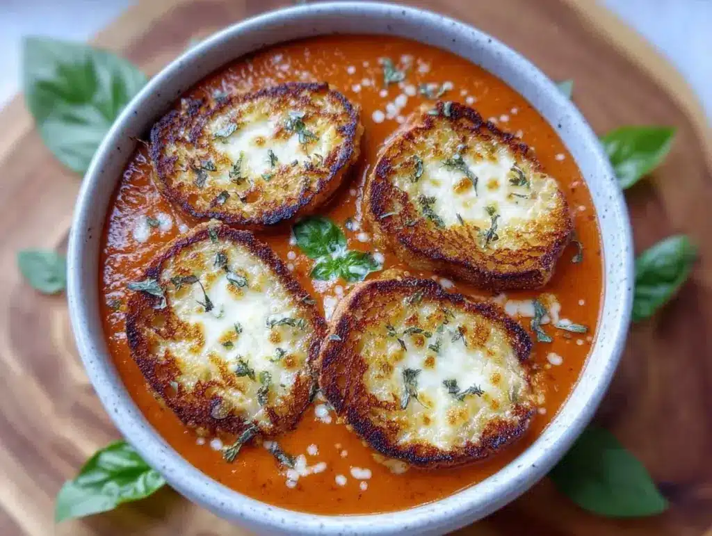 creamy tomato soup - featured image