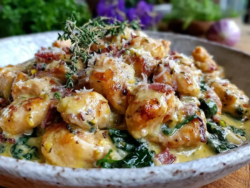 creamy tuscan butter chicken - featured image