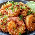 crispy air fryer bang bang shrimp - featured image