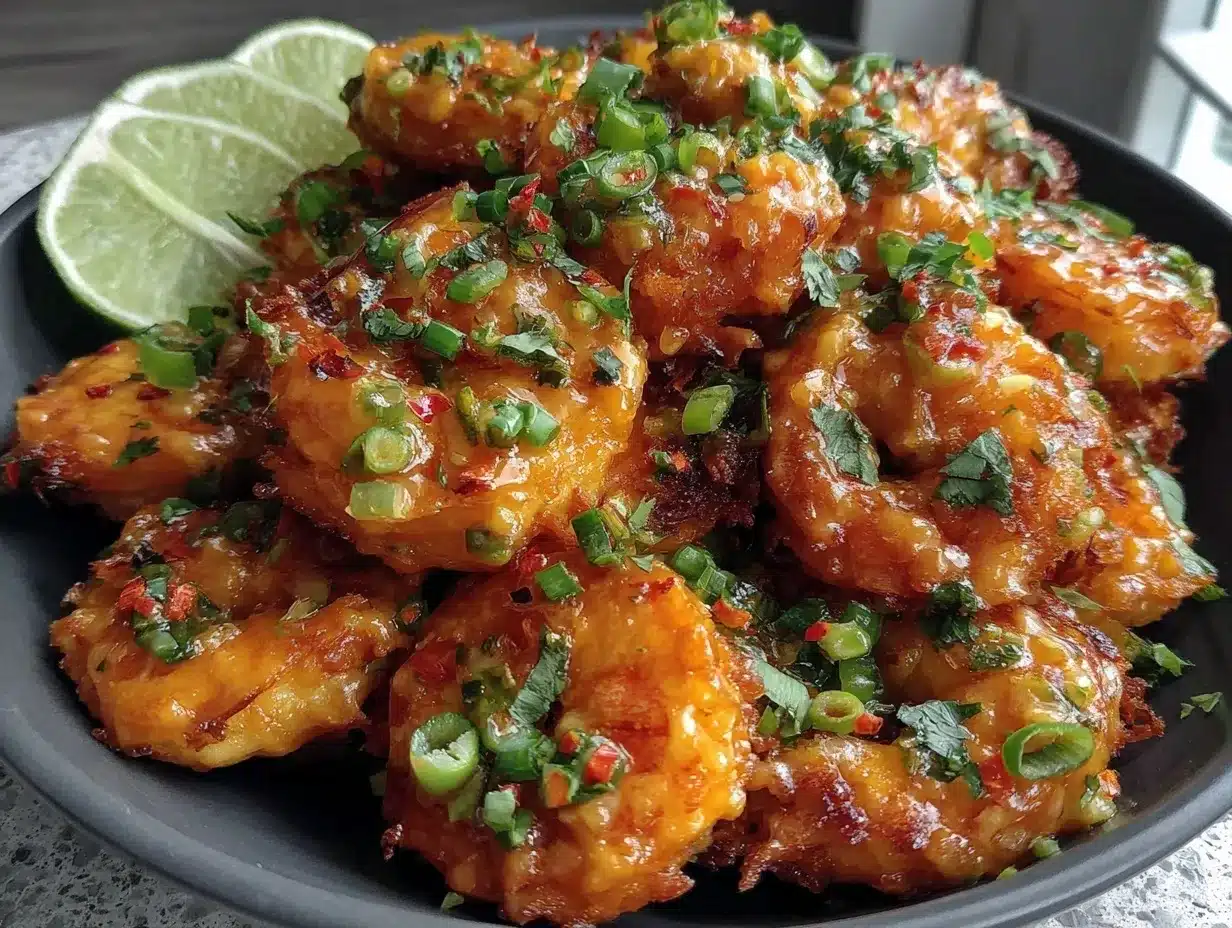 crispy air fryer bang bang shrimp preparation steps