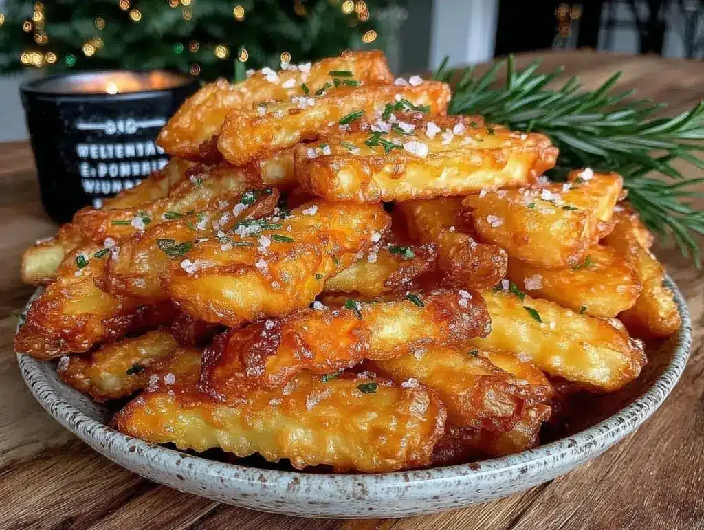 crispy air fryer french fries - featured image