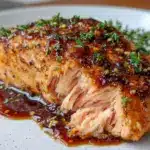 crispy air fryer salmon - featured image