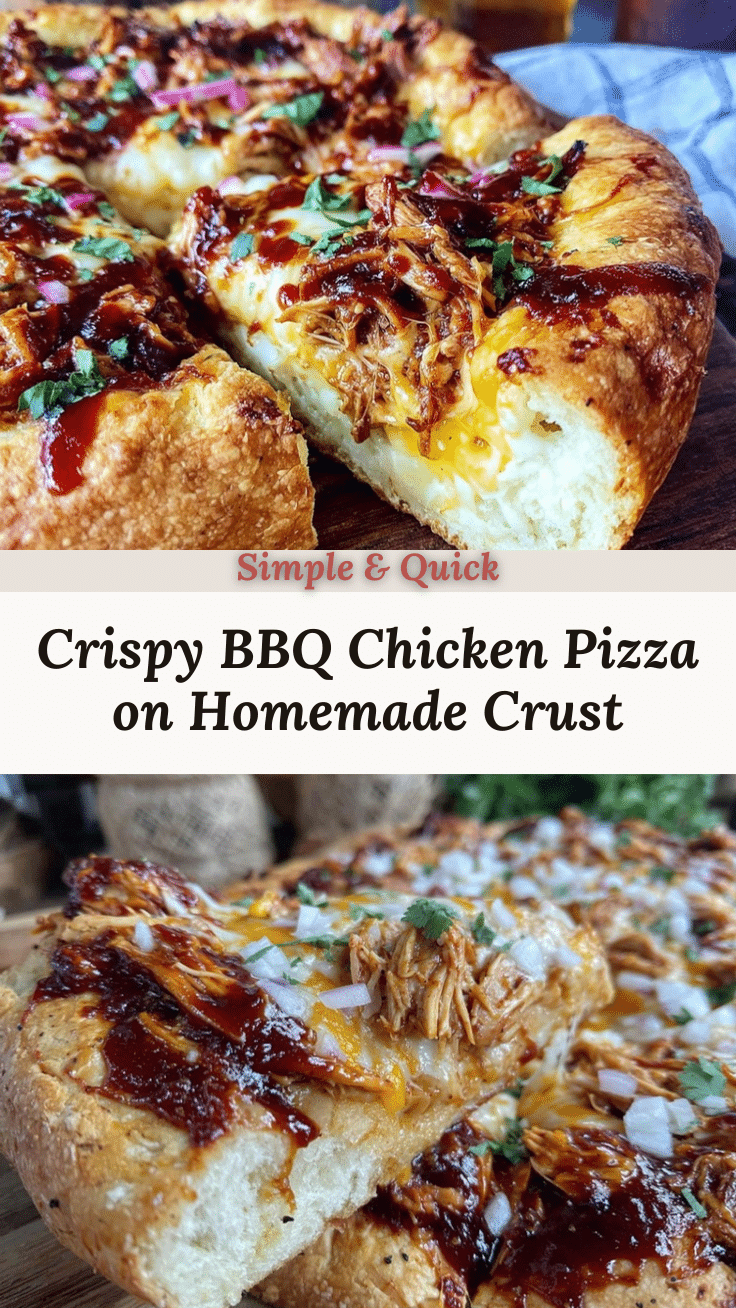 crispy bbq chicken pizza recipe
