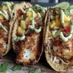 crispy fish tacos - featured image