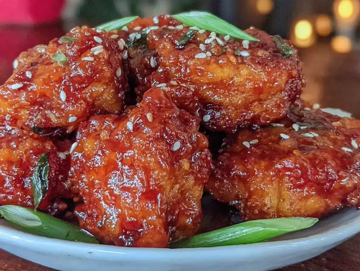 crispy honey sesame chicken recipe preparation steps