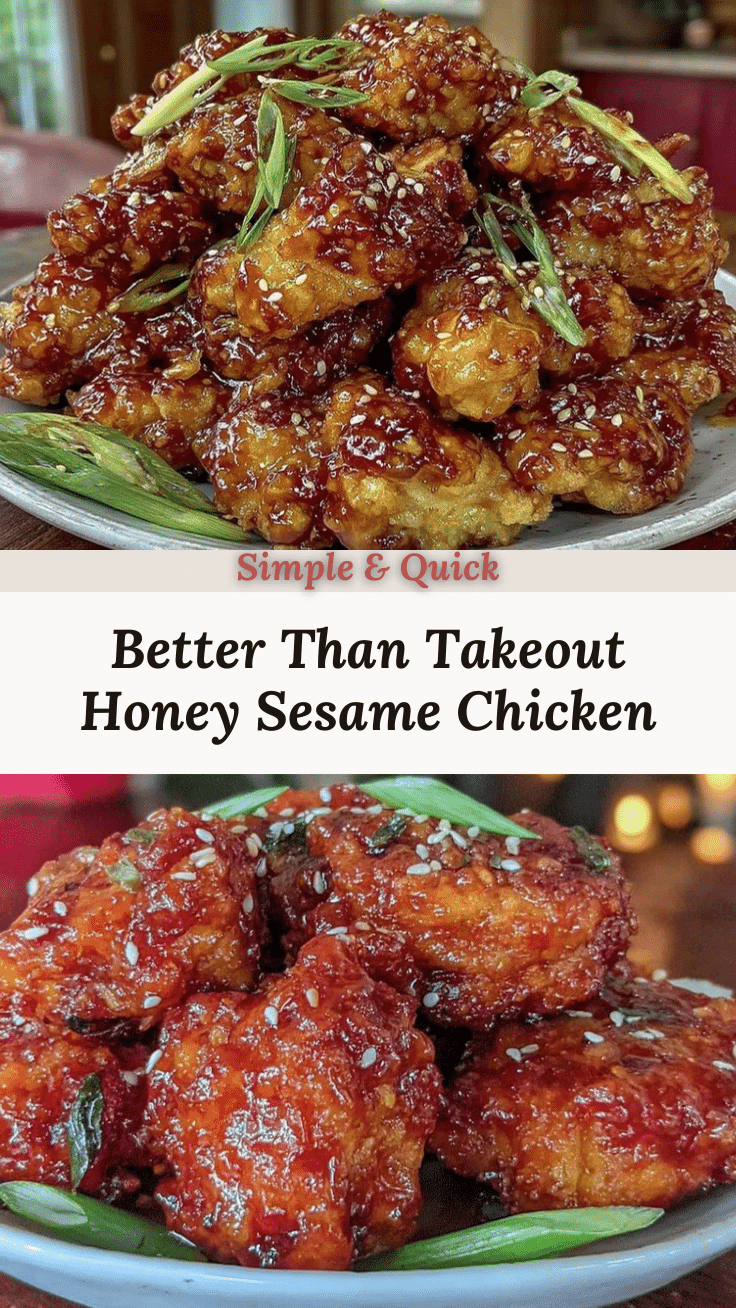 crispy honey sesame chicken recipe recipe