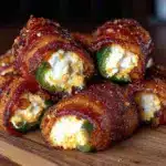 crispy loaded bacon jalapeño poppers - featured image