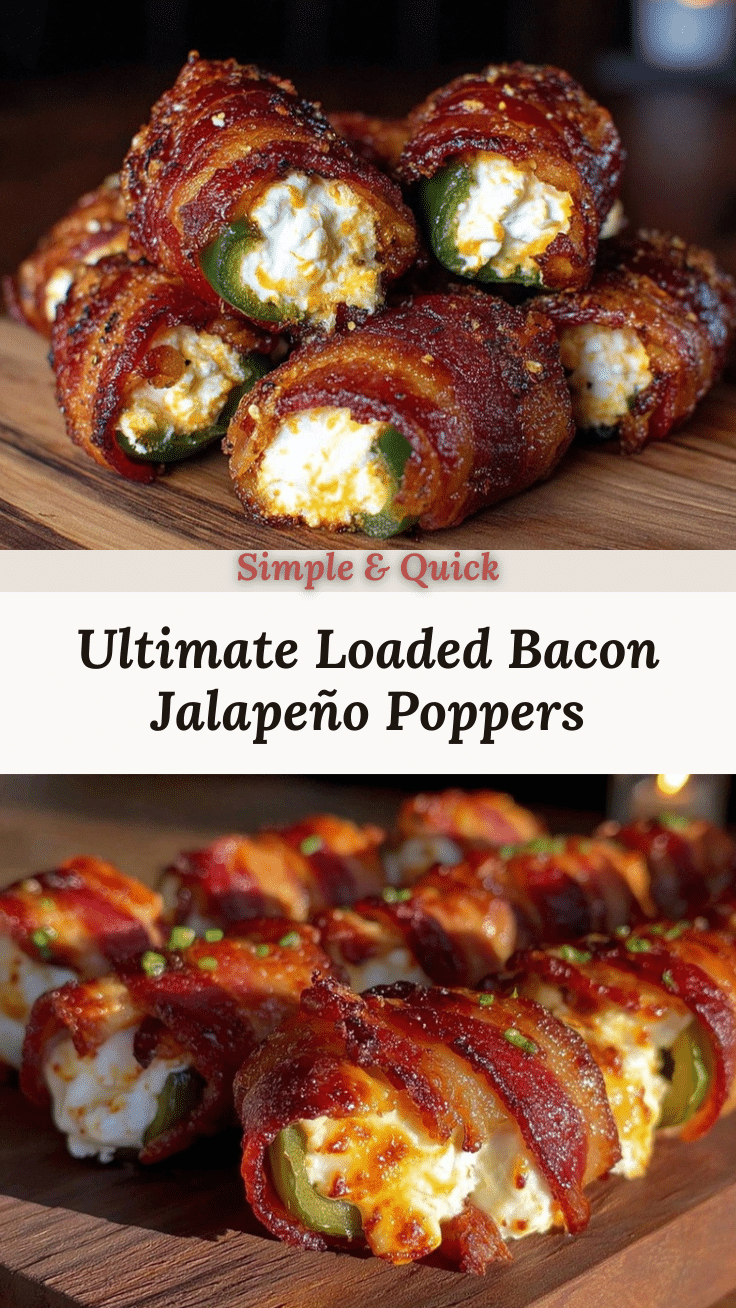 crispy loaded bacon jalapeño poppers recipe