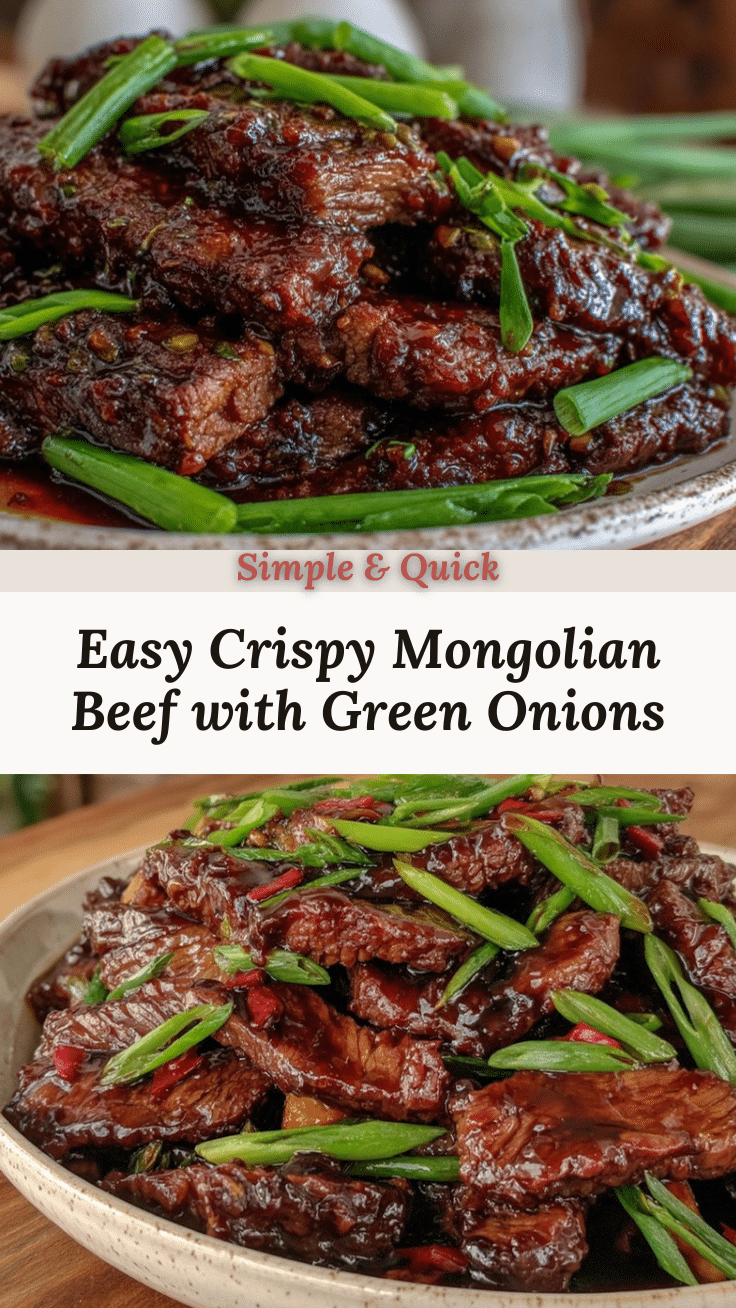 crispy mongolian beef recipe