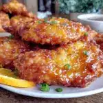 crispy orange chicken - featured image