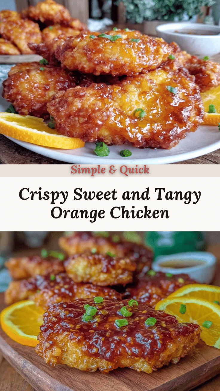 crispy orange chicken recipe