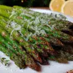 crispy roasted asparagus - featured image