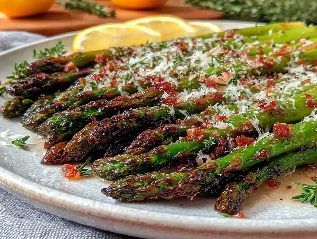 crispy roasted asparagus preparation steps