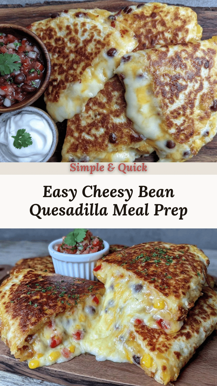 easy cheesy bean and cheese quesadillas recipe