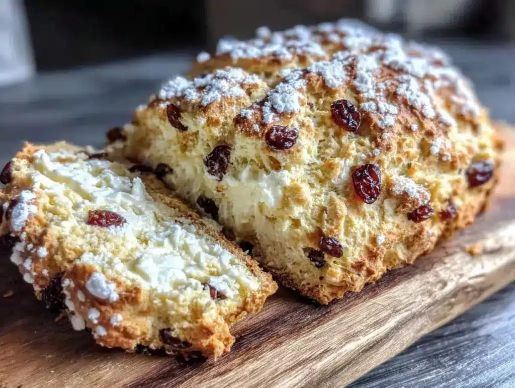 easy Irish soda bread with raisins - featured image