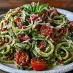 fresh zucchini noodles - featured image