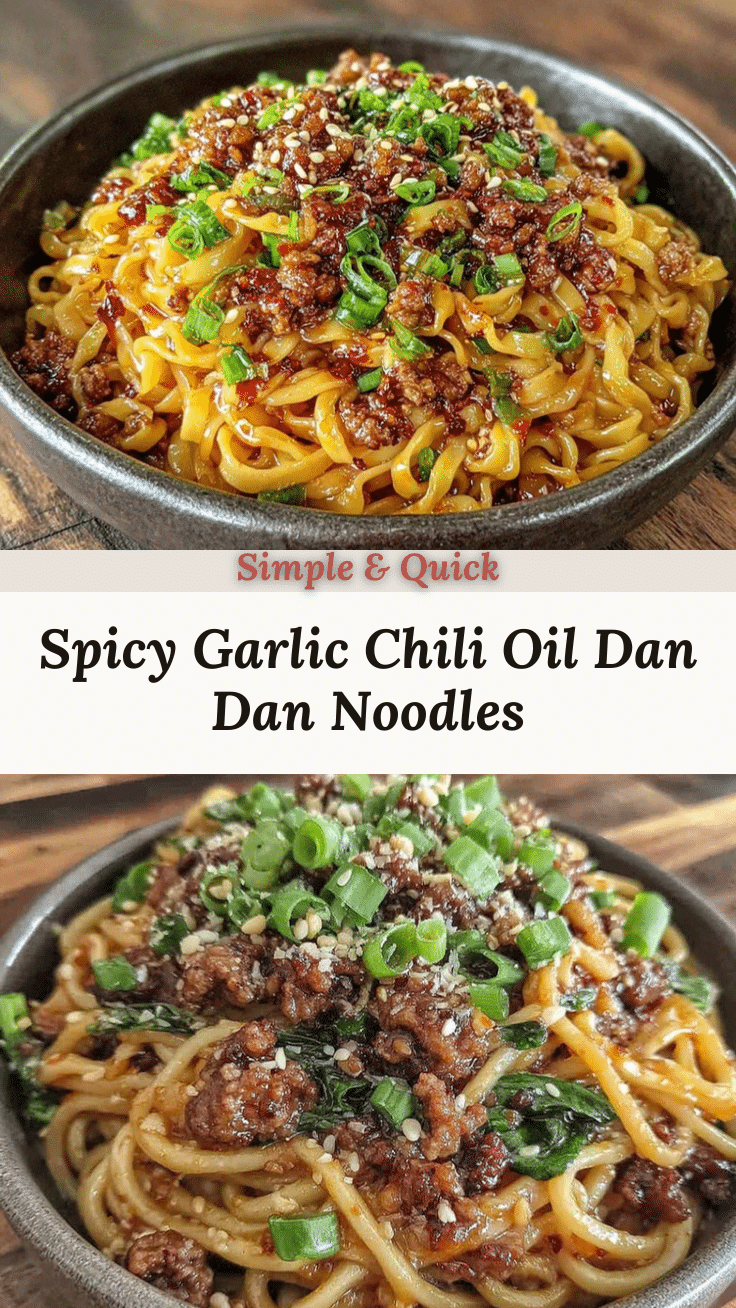 garlic chili oil noodles recipe