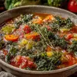 healthy detox vegetable soup - featured image