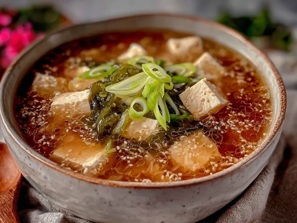 healthy gut-healing miso soup - featured image