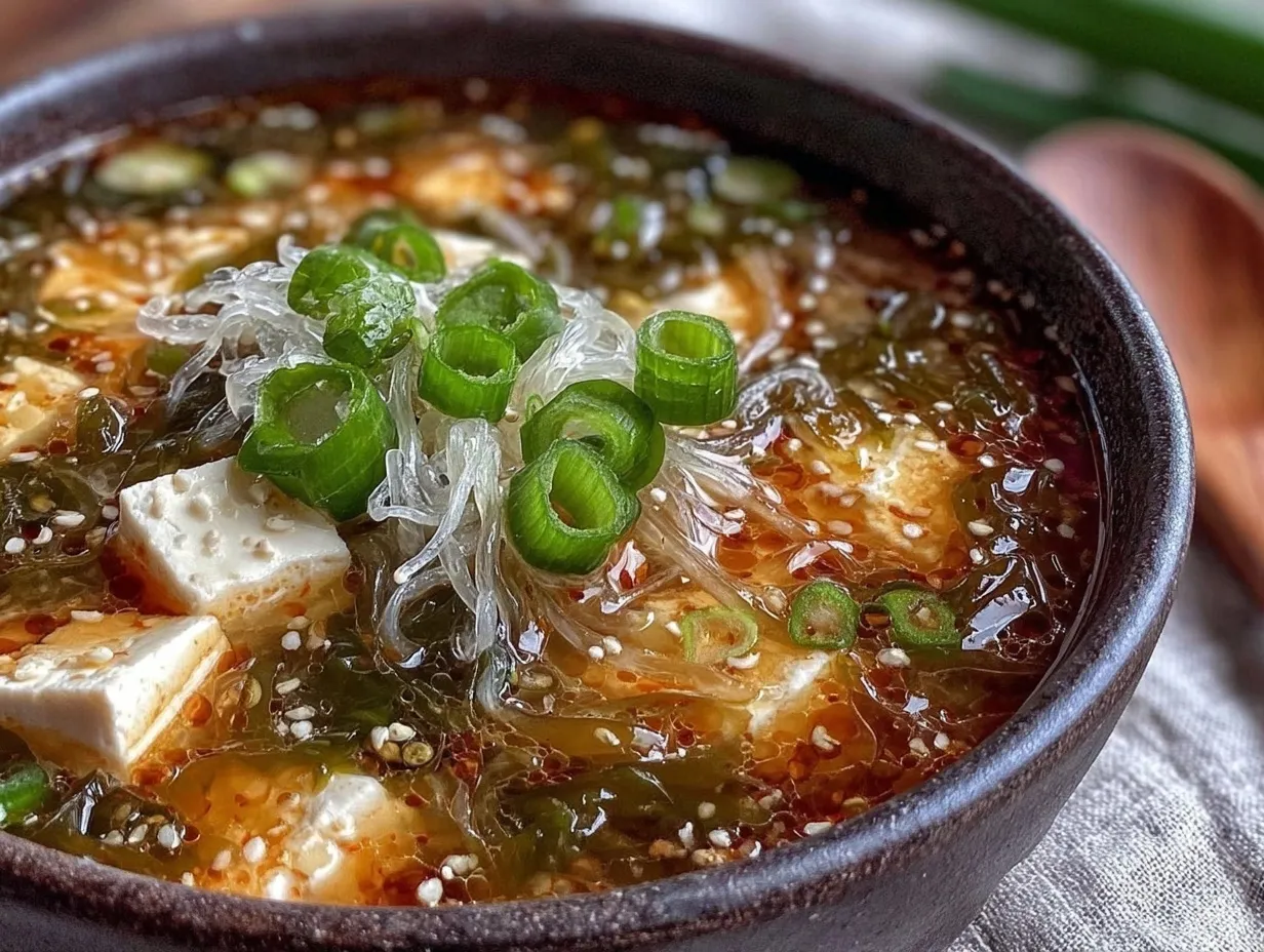 healthy gut-healing miso soup preparation steps