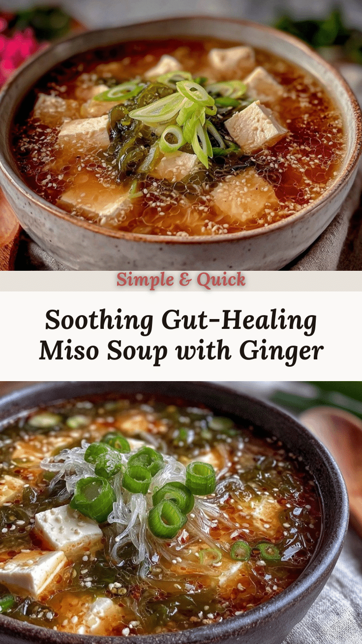 healthy gut-healing miso soup recipe