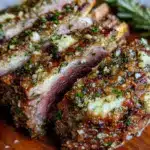 herb-crusted rack of lamb - featured image