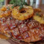 honey glazed ham recipe - featured image