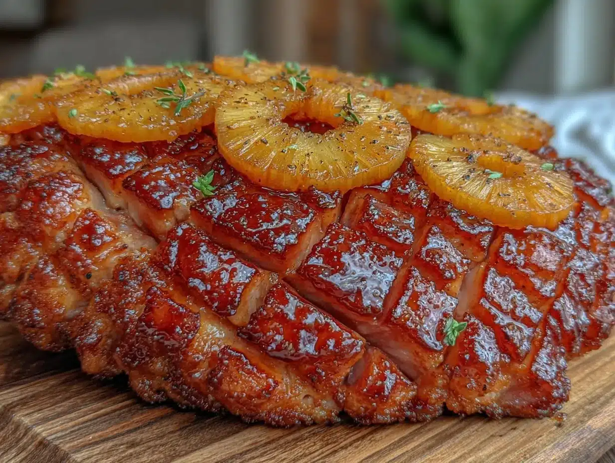 honey glazed ham recipe preparation steps